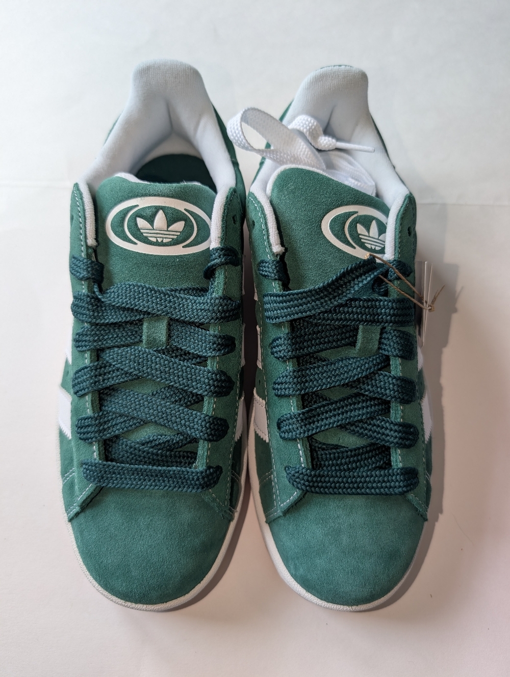 Adidas Campus 00s J Sneakers Dark Green and White NWT Youth 7 / Women's 8